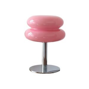 Lampe design "Macaron" rose – 30 cm